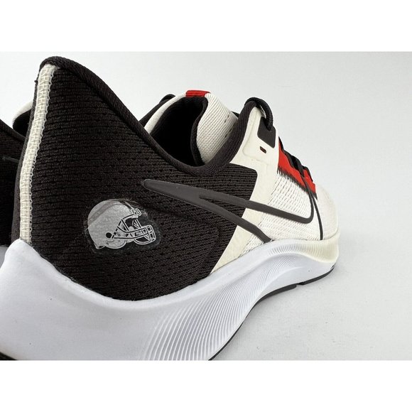 Nike Air Zoom Pegasus 38 NFL Cleveland Browns Men's Size 12 Sneakers NO SHOW BOX - Picture 4 of 12